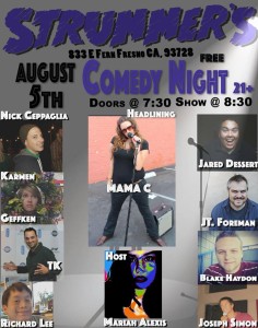Upcoming Comedy Show